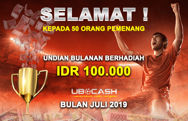 Hadiah Undian Bulanan UBOCASH Juli 2019