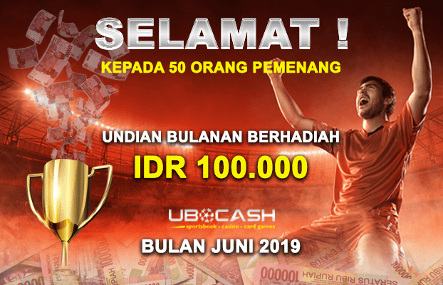 Hadiah Undian Bulanan UBOCASH Juni 2019