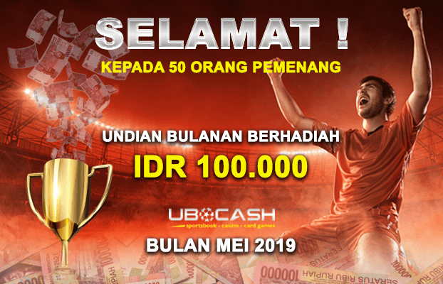 Hadiah Undian Bulanan UBOCASH Mei 2019