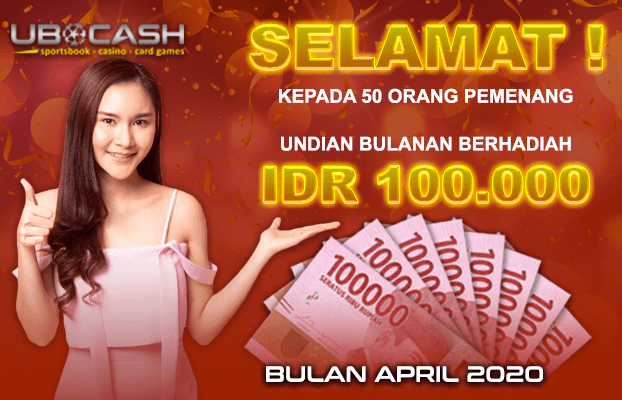 Hadiah Undian Bulanan UBOCASH April 2020