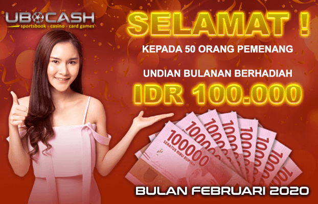 Hadiah Undian Bulanan UBOCASH Februari 2020