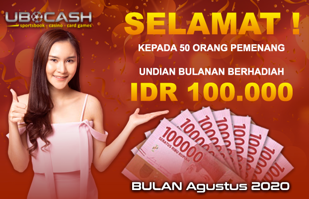 Hadiah Undian Bulanan UBOCASH Agustus `2020