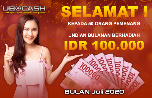 Hadiah Undian Bulanan UBOCASH Juli 2020