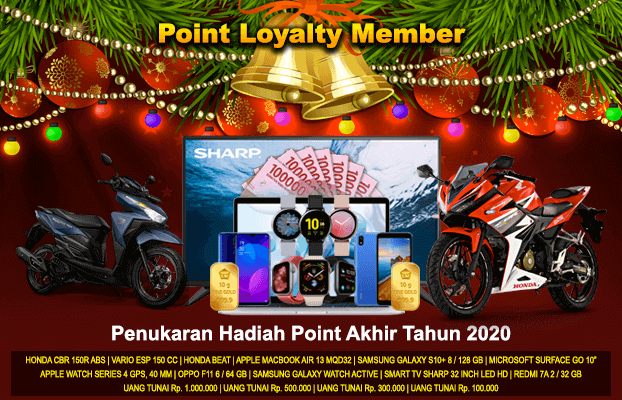 Penukaran Loyalty Member Point Periode 2020 - UBOCASH