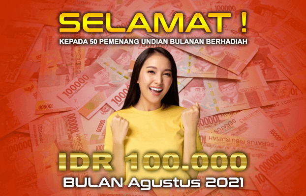 Undian Bulanan Berhadiah Agustus 2021 (UBOCASH)