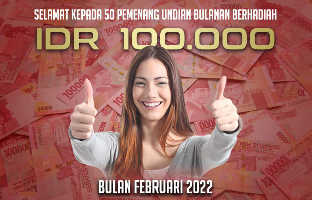 Undian Bulanan UBOCASH Februari 2022