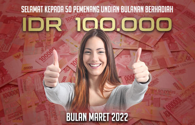 Undian Bulanan UBOCASH Maret 2022