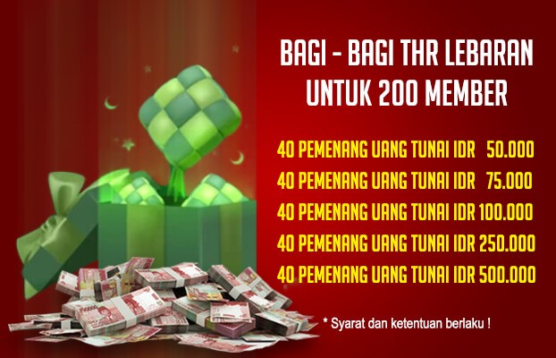 Bagi Bagi THR Lebaran 2022