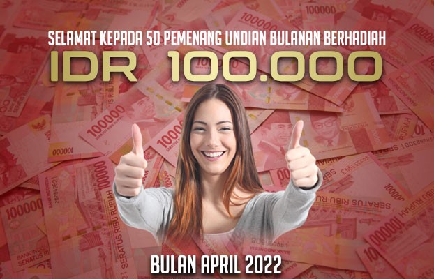 Undian Bulanan UBOCASH April 2022