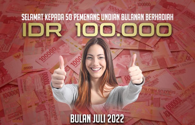 Undian Bulanan UBOCASH Juli 2022