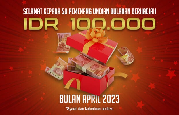 undian bulanan berhadiah april 2023