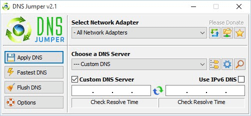 dns jumper cara membuka situs internet positif