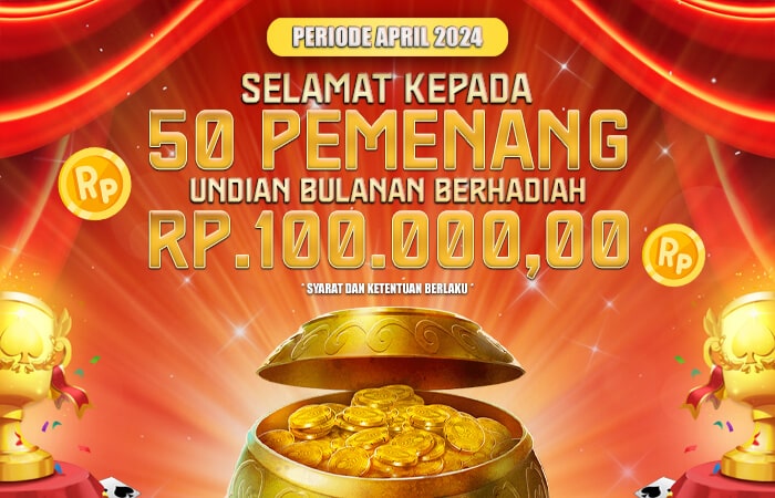 undian bulanan berhadiah april 2024 - ubocash